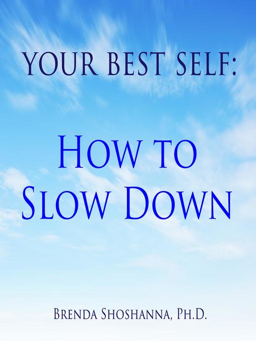 Title details for Your Best Self by Brenda Shoshanna - Wait list